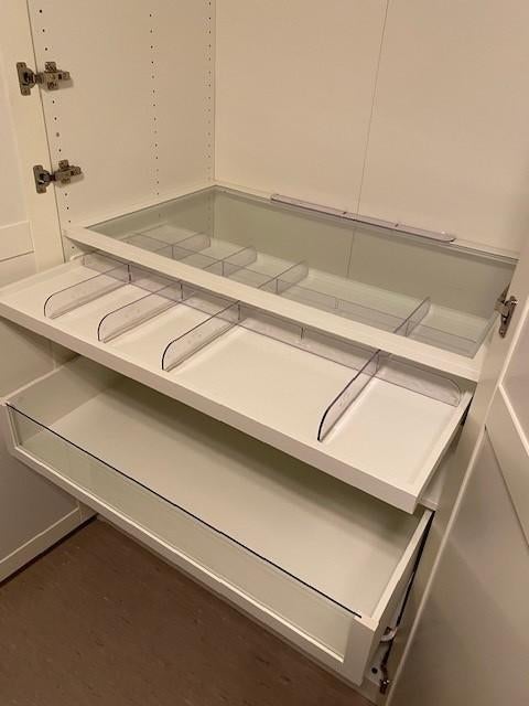 volledige PAX kast met indelingen, Huis en Inrichting, Kasten | Kleerkasten, Ikea, gelakt wit, Zo goed als nieuw, 200 cm of meer