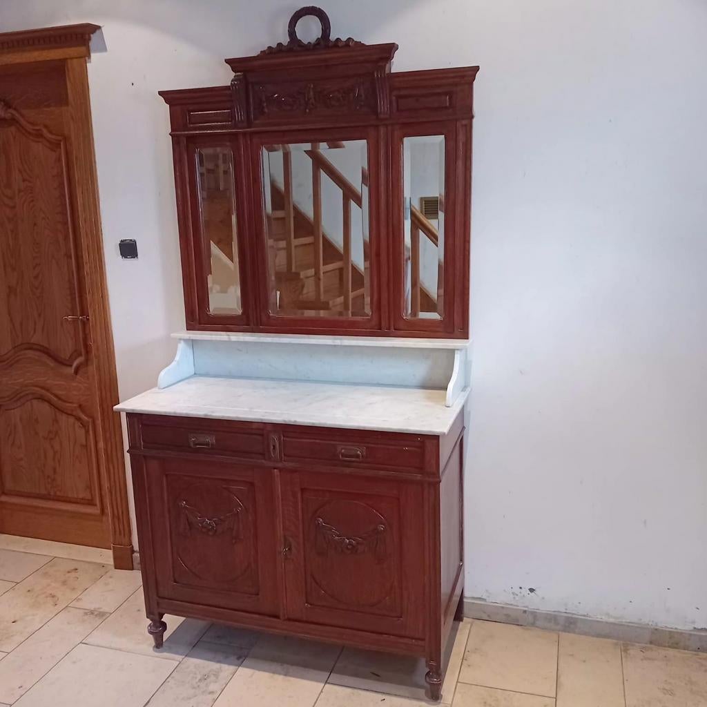 Kast met spiegel te koop, Enlèvement