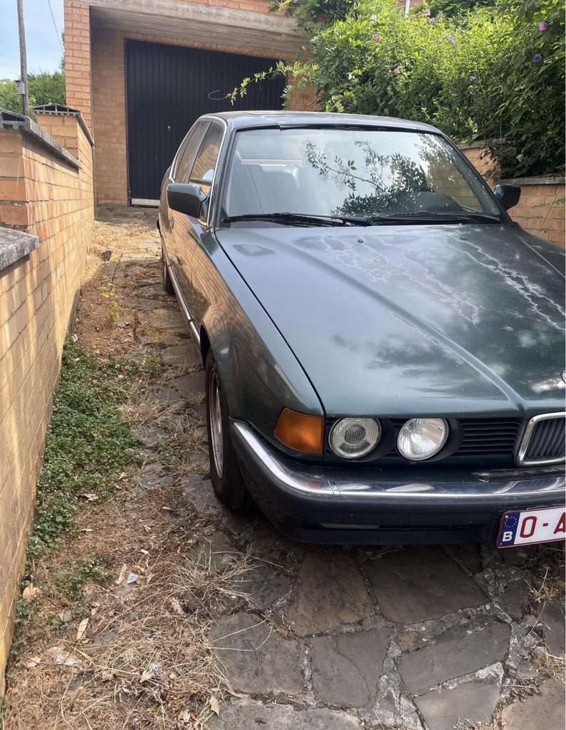 Série 7 e32 730i, Cuir, Achat, Boîte manuelle, Noir