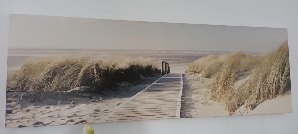 Toile (vue sur la mer) 180 cm x 60 cm, Enlèvement