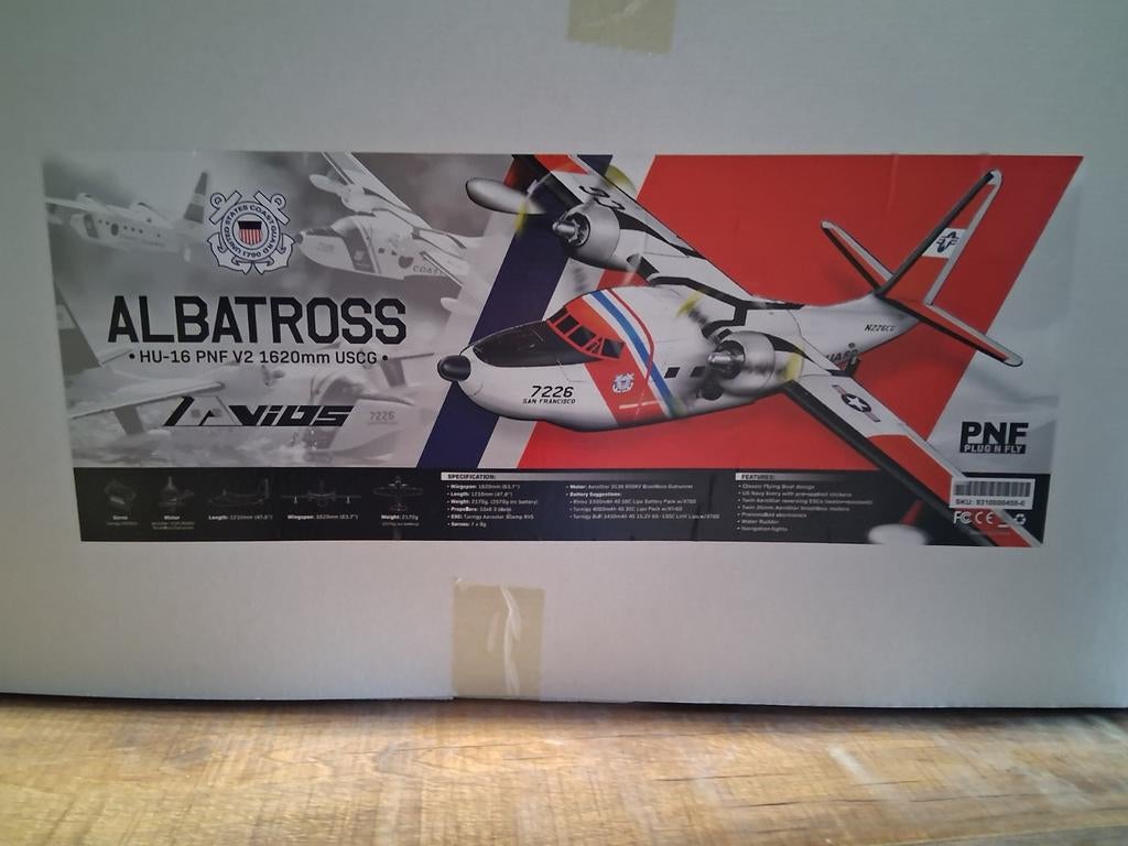 Bateau volant Avios PNF Albatros hu-16 v2, Enlèvement