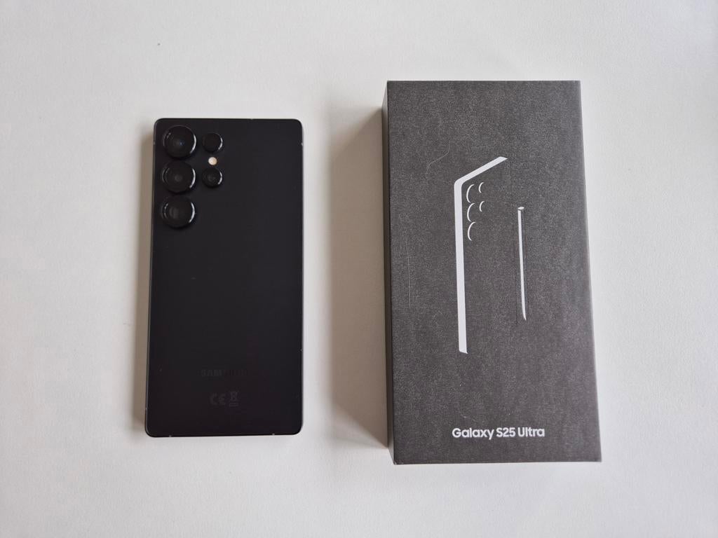 Samsung S25 Ultra 256GB Jet Black Nieuwstaat, Télécoms, Téléphonie mobile | Samsung, Enlèvement