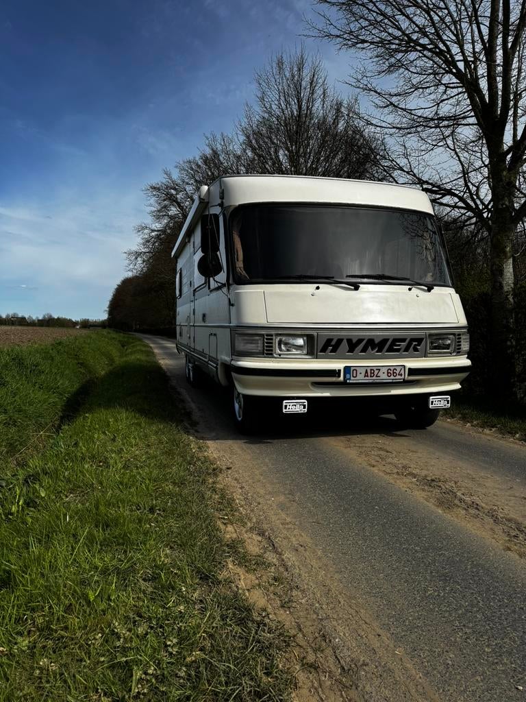 Hymer B694 Camper - rijbewijs B, Integraal, Ringverwarming, Fiat, Koelkast