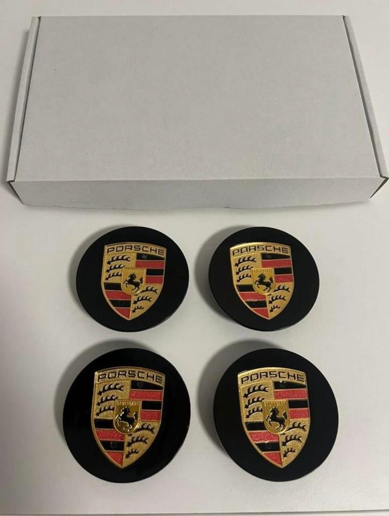 Porsche naafdoppen / wieldoppen – 76mm nieuw in doos, Auto diversen, Wieldoppen, Nieuw, Verzenden