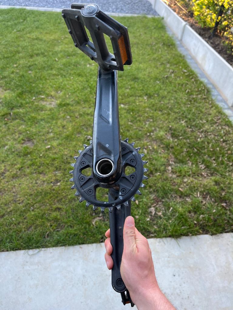 Shimao Deore 30T 175mm 12sp mtb crank, Vélos & Vélomoteurs, Vélos Pièces, Pédalier ou Pédales, Gravelbike, Enlèvement ou Envoi