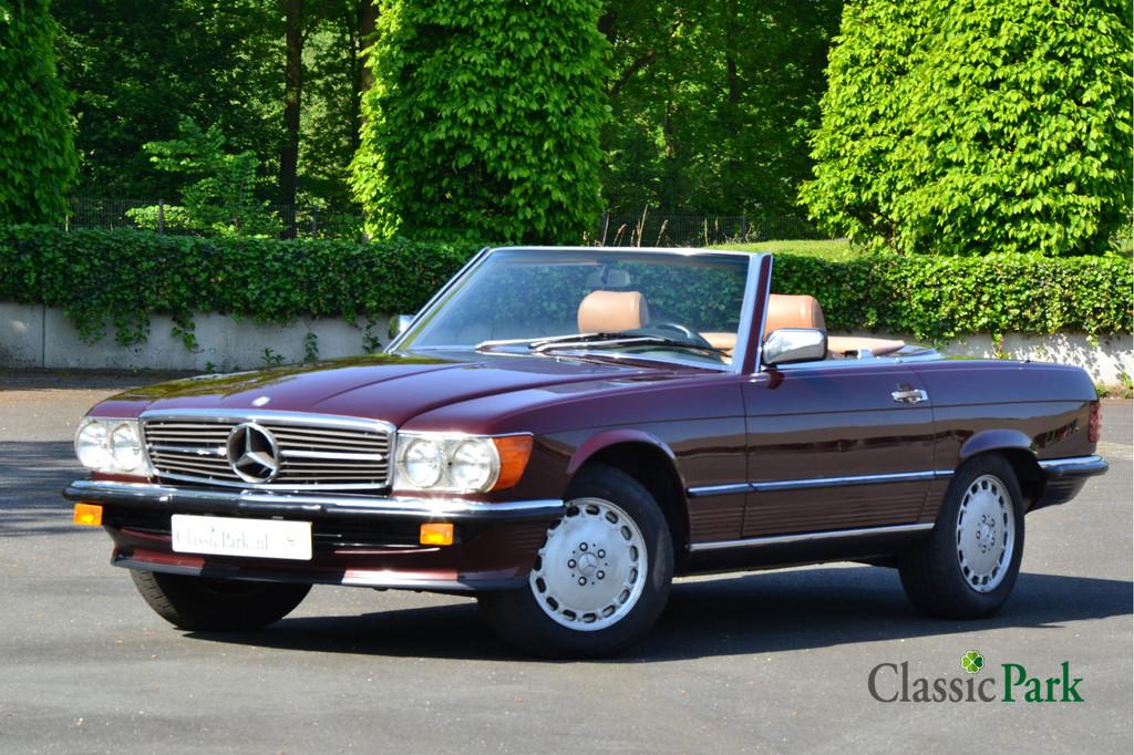 Mercedes-Benz SL-Klasse 560 SL (bj 1987, automaat), Auto's, Automaat, Achterwielaandrijving, Bedrijf, 2 deurs