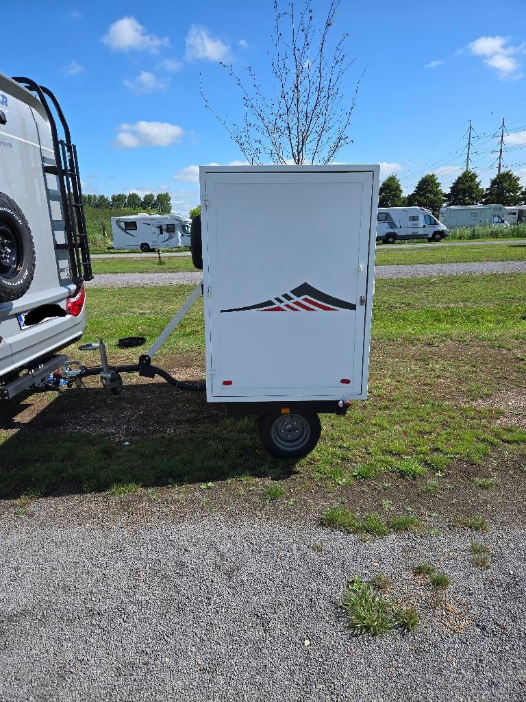 Motor aanhanger / bagagewagen camper, Ophalen, Gebruikt