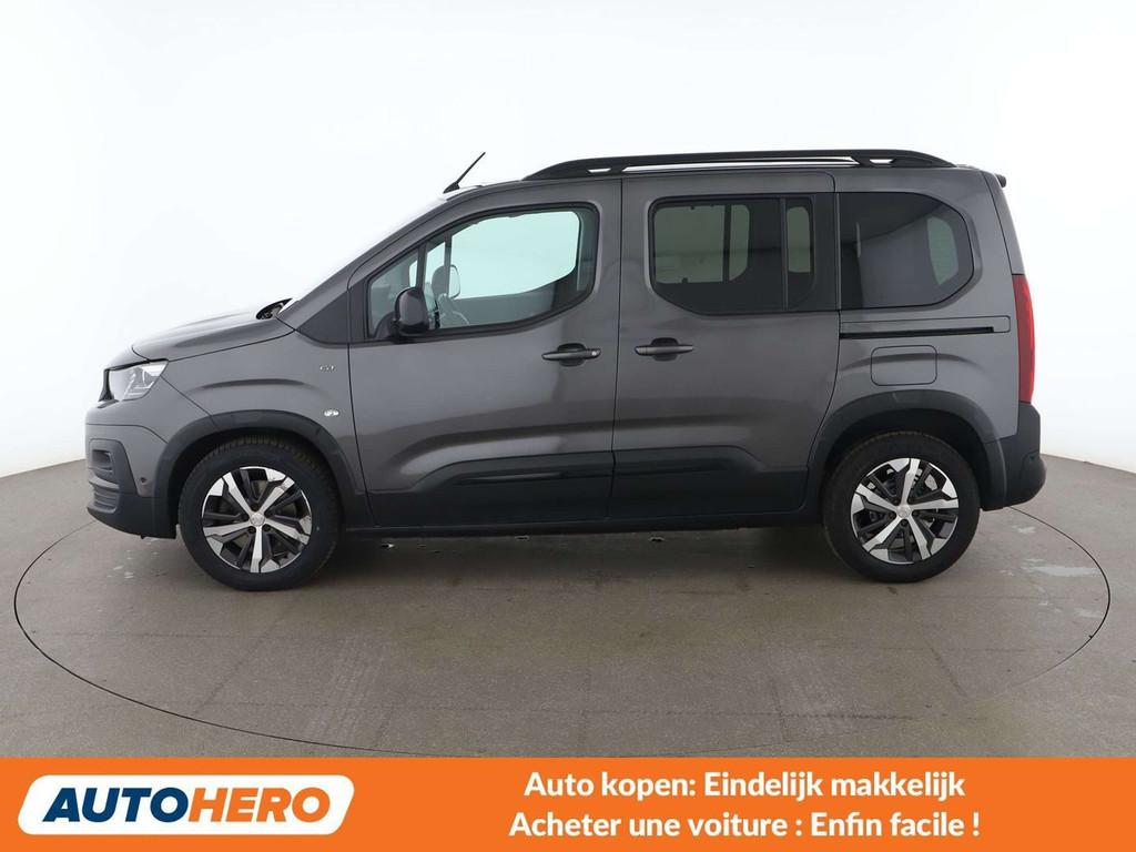 Peugeot Rifter 1.2 PureTech Allure L1 (bj 2021, automaat), Auto's, Stof, Euro 6, Zilver of Grijs, USB