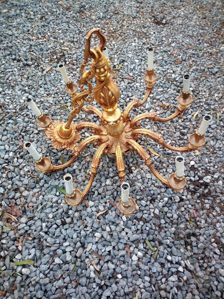 bronze luster, Antiek en Kunst, Antiek | Verlichting, Ophalen