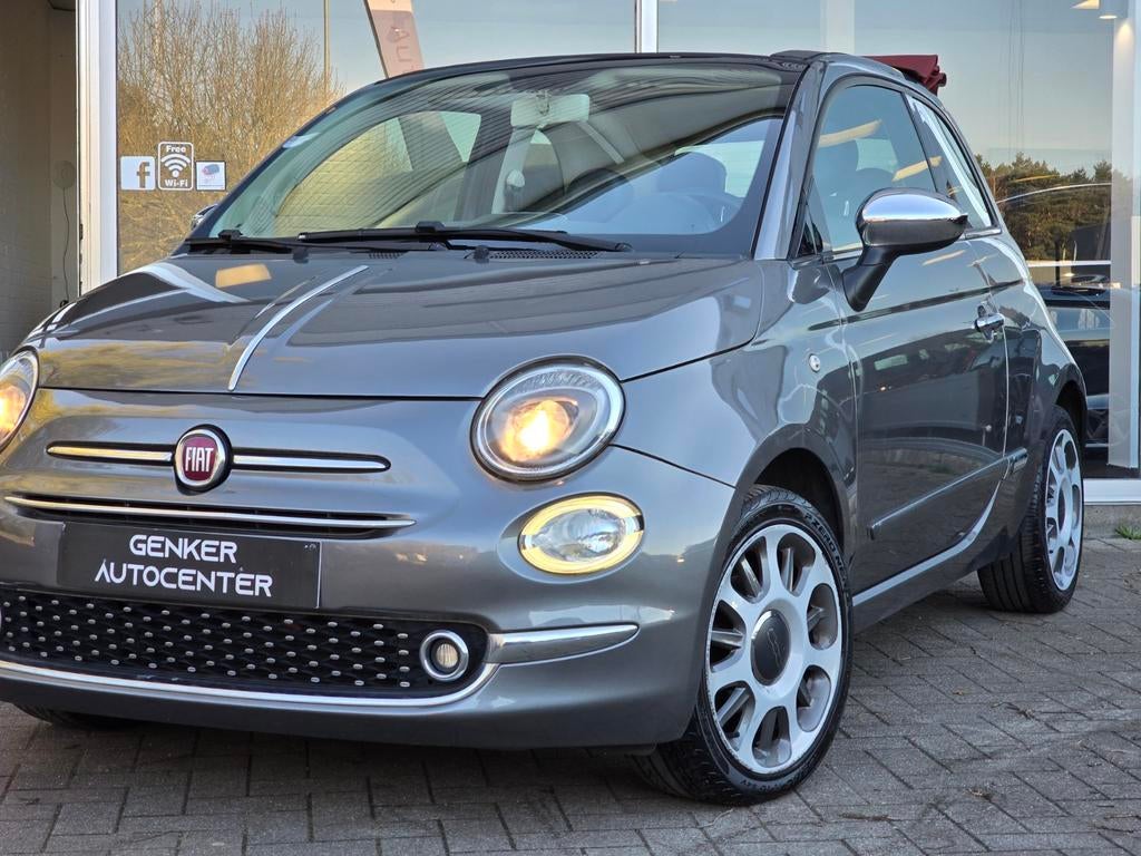 Fiat 500 1.2 benzine Cabrio/ GARANTIE, Bedrijf, Handgeschakeld, Parkeersensor, Te koop