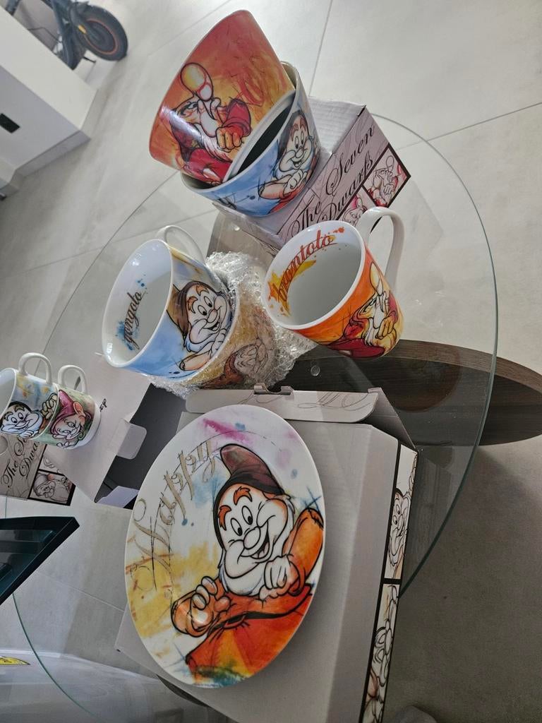 Disney Set met zeven dwergen, Verzamelen, Disney, Nieuw