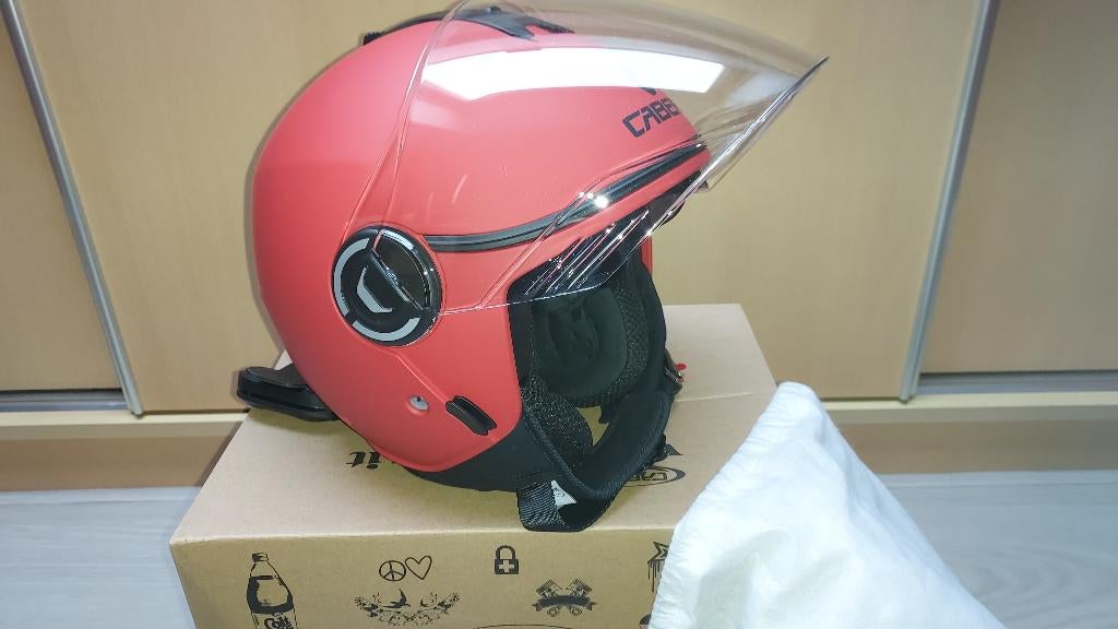Casque de moto Caberg, Enlèvement, M, Casque jet, Caberg