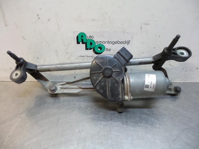 Moteur + mécanique essuie-glace d'un Opel Corsa (Corsa D 07, -, Opel, 3 mois de garantie, Utilisé