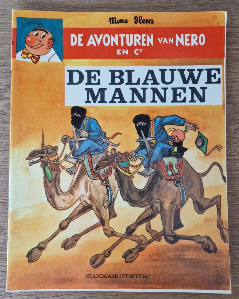 Nero - De blauwe mannen -17(1972) Strip, Une BD, Comme neuf