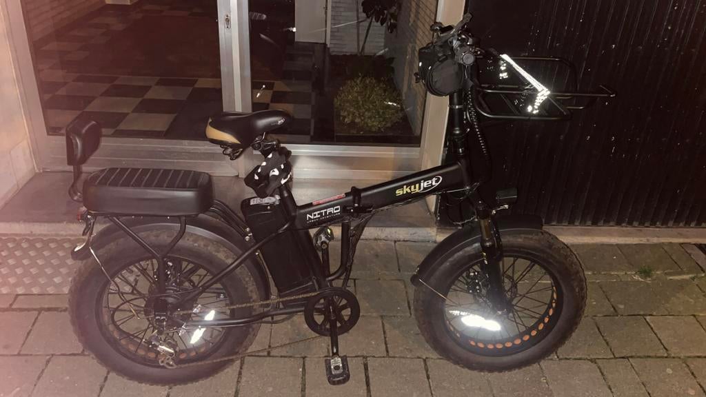 Fatbike Nitro Skyjet, Fietsen en Brommers, Ophalen, Zo goed als nieuw