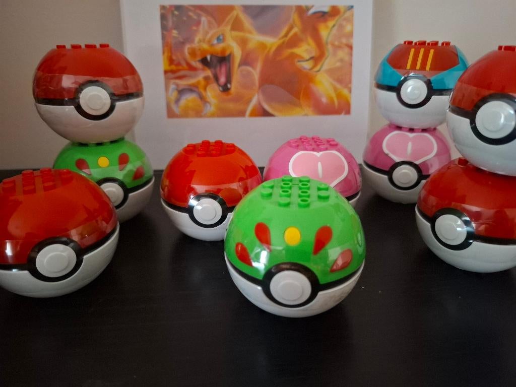 Pokemon - Mega Construx - Pokemon Ball, Ophalen of Verzenden, Nieuw