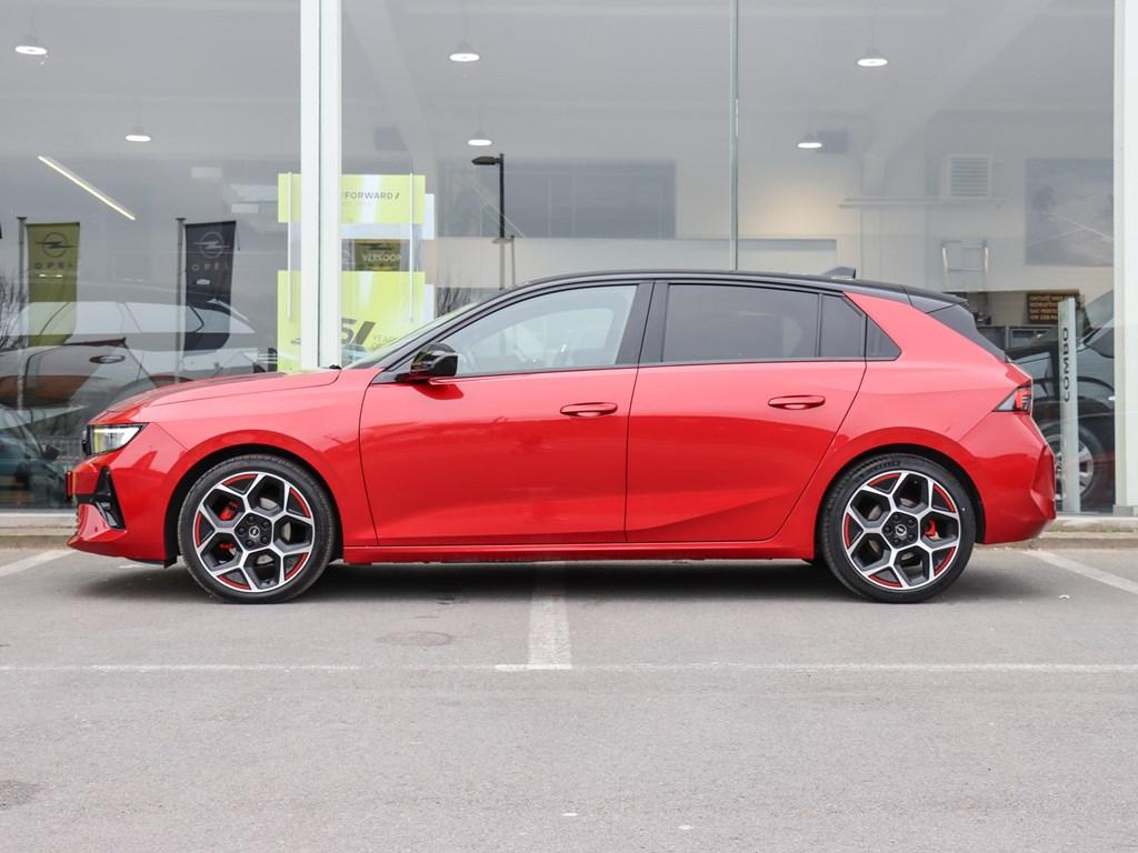 Opel Astra GS 1.2 AT8 130PK|CAMERA|NAVI|TREKHAAK|, Autos, Opel, Rouge, Achat, Euro 6, 5 portes