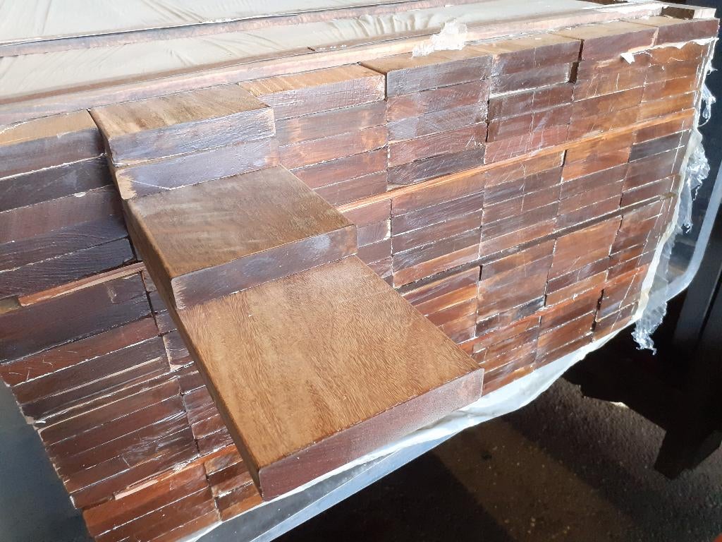 Lames de terrasse en bois dur Ipé 25 x 140 mm - € 7,40 p/m1, Bois dur, Neuf, Moins de 180 cm, Enlèvement ou Envoi