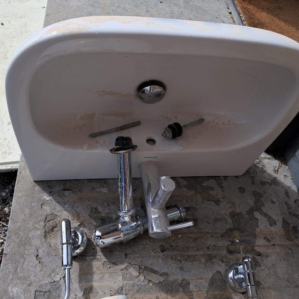 Badkamer lavabo, Doe-het-zelf en Bouw, Sanitair, Ophalen, Kraan