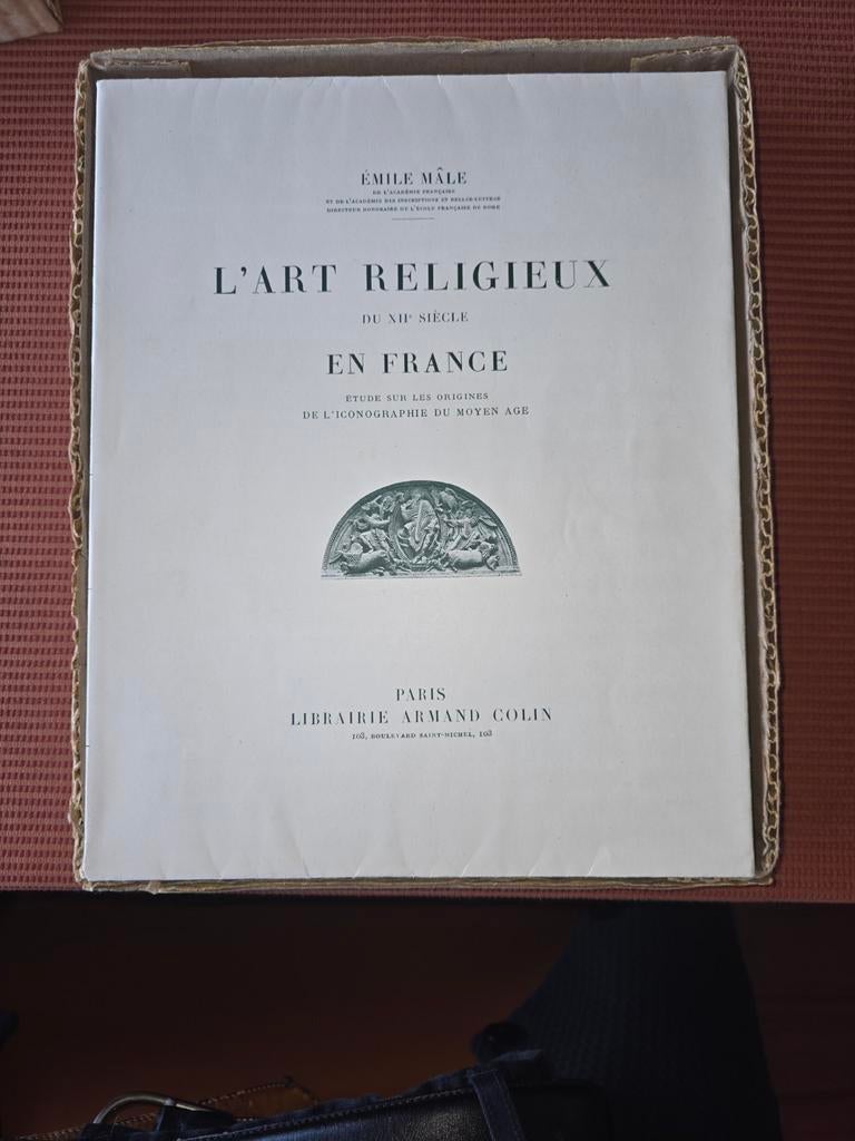 L’Art Religieux en France au XII siècle Émile Mâle, Livres, Enlèvement