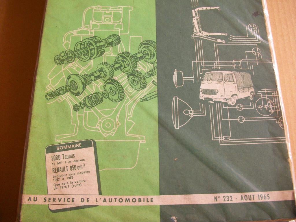revue technique ford taunus 12MP4 de 1963-1965, Enlèvement ou Envoi