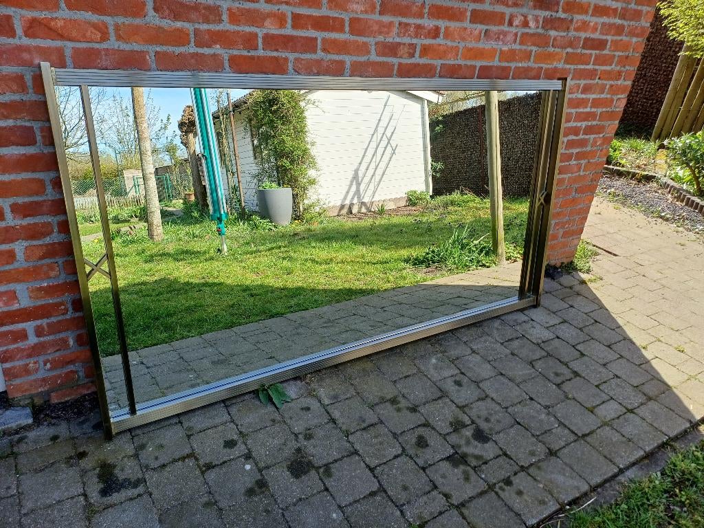 Zware spiegel 184cm x 100cm, Huis en Inrichting, Woonaccessoires | Spiegels, Ophalen, 100 tot 150 cm, 125 cm of meer, Zo goed als nieuw