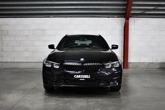 BMW 318da NAVI/LED/CARPLAY/DAB/AIRCO ***12 M GARANTIE***, Autos, BMW, Achat, Entreprise, Entretenue par le concessionnaire, Noir