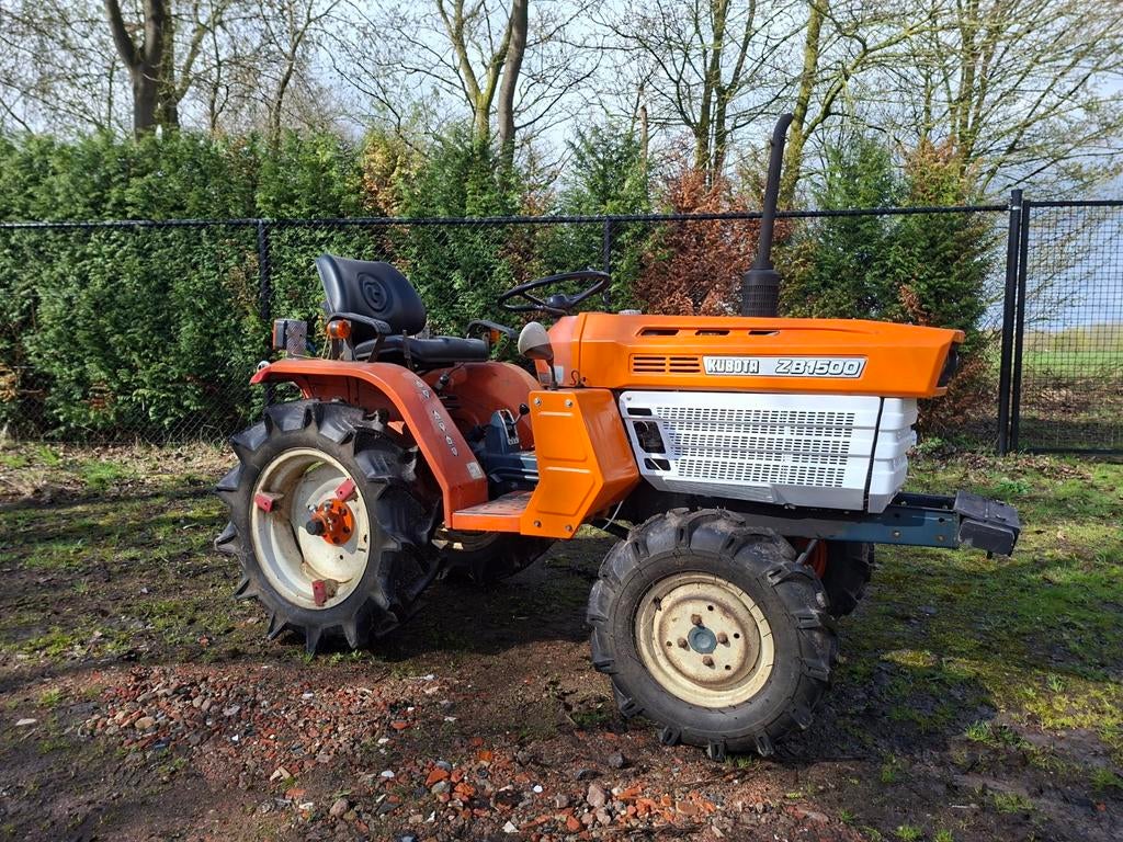 Kubota zb1500 tractor, minitractor 18pk, Enlèvement, Case IH