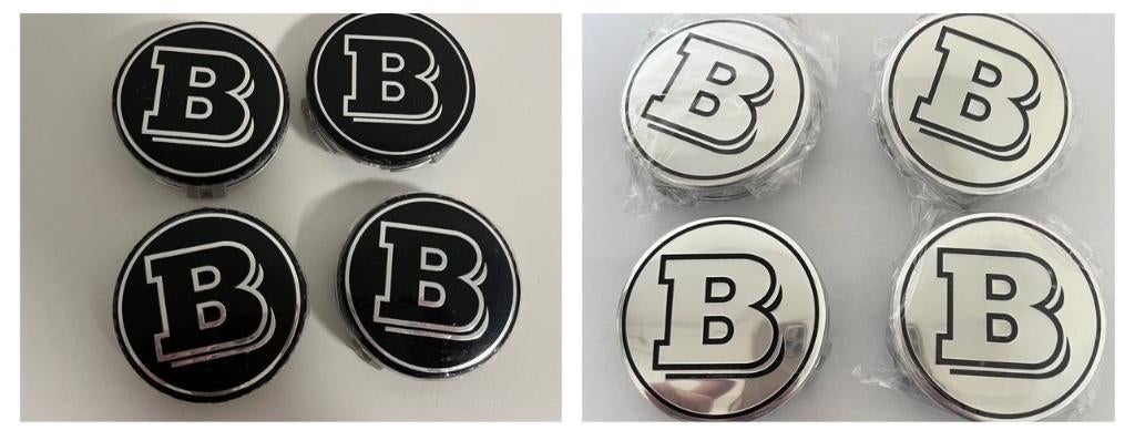 BRABUS Mercedes Benz Naafdoppen Naafkappen 75mm, Enlèvement ou Envoi, Neuf