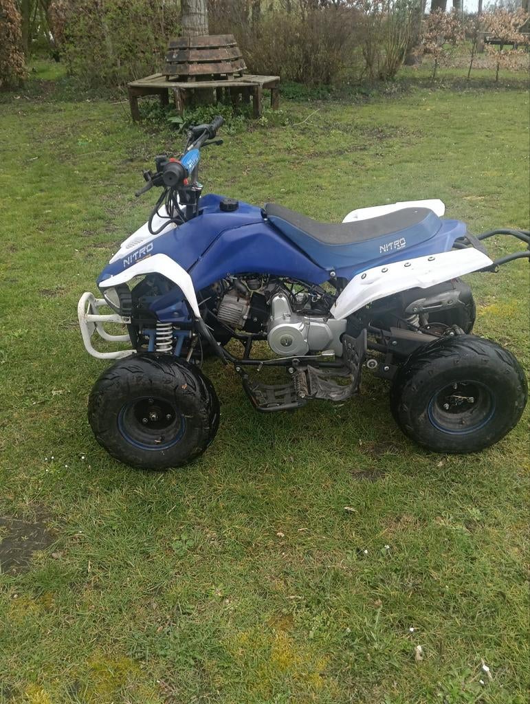 Quad Nitro motors 125cc, 1 cylindre, 125 cm³