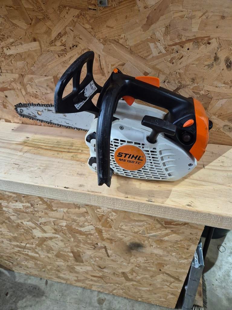 Stihl ms 150 tc kettingzaag, Doe-het-zelf en Bouw, Gereedschap | Zaagmachines, Ophalen, Kettingzaag