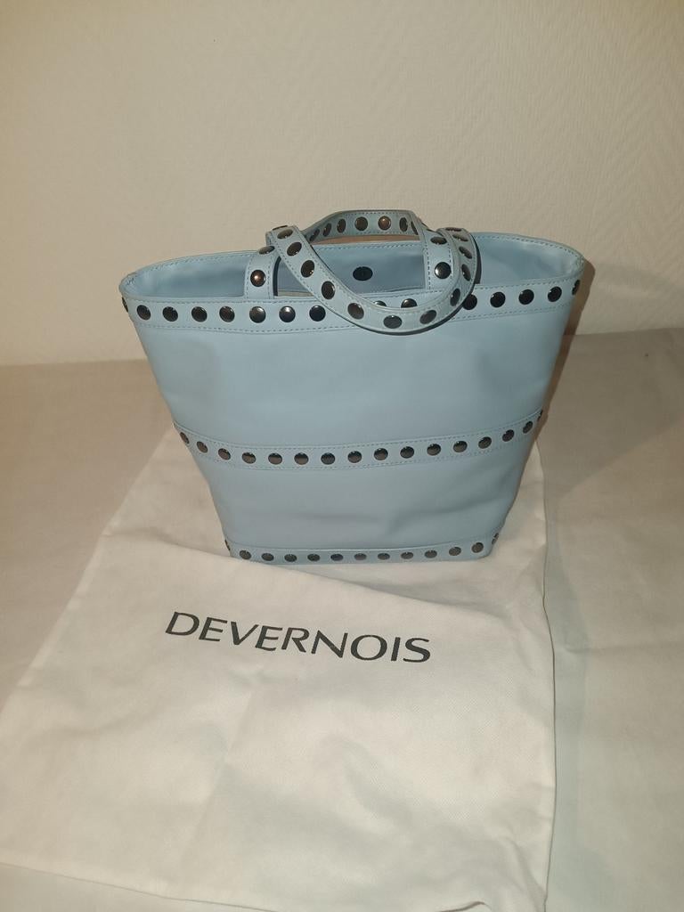Sac DEVERNOIS bleu ciel très bon état, Enlèvement, Bleu