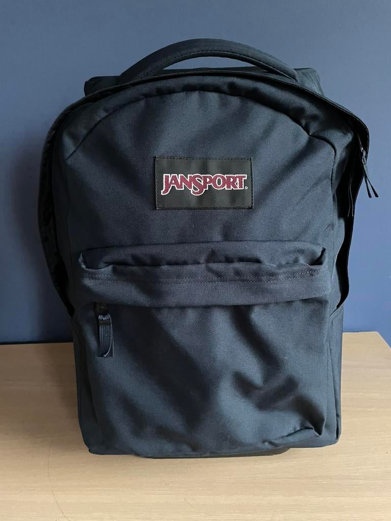 Sac à dos à roulettes et chariot de la marque JanSport, Enlèvement, Comme neuf, Bleu, Sac à dos