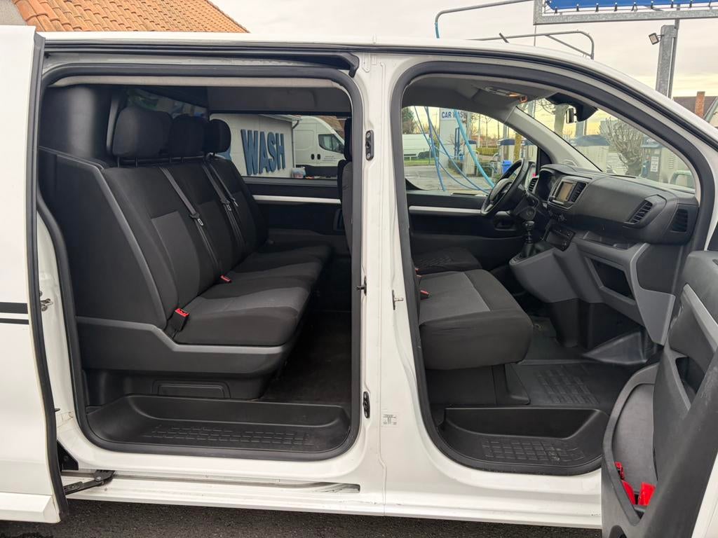 Peugeot Expert DUBBELE CABINE*L3/XL*2.0HDI*1e eigenaar, Auto's, Stof, Euro 6, Wit, Bedrijf