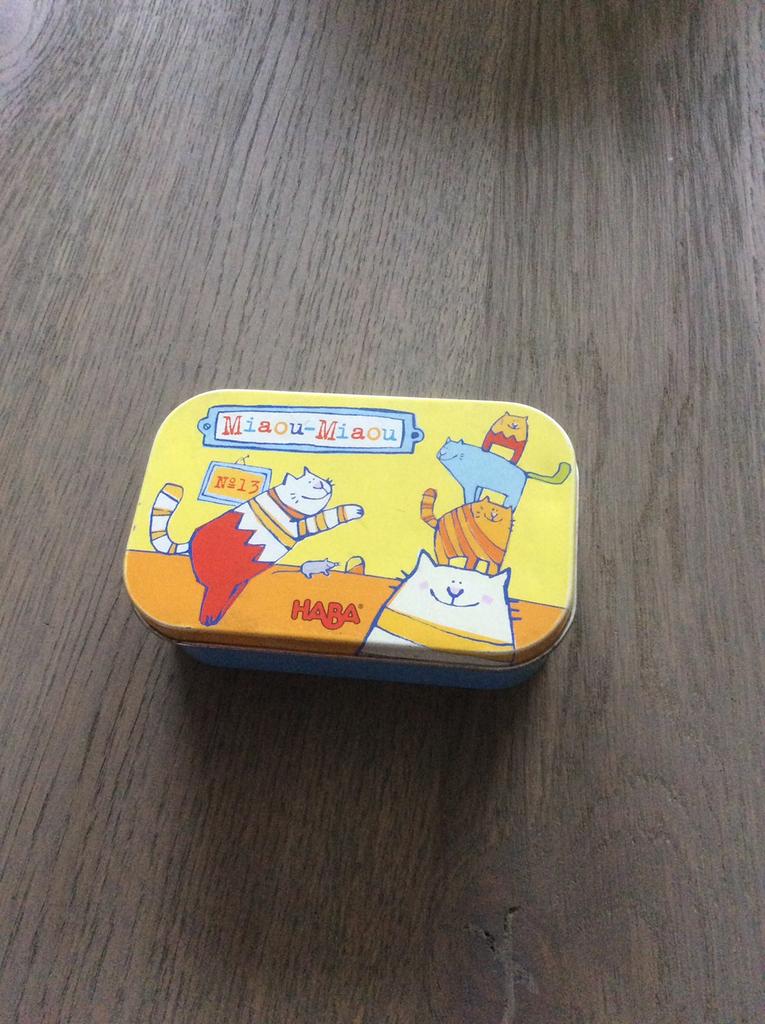 Blikje HABA, Ophalen, Zo goed als nieuw