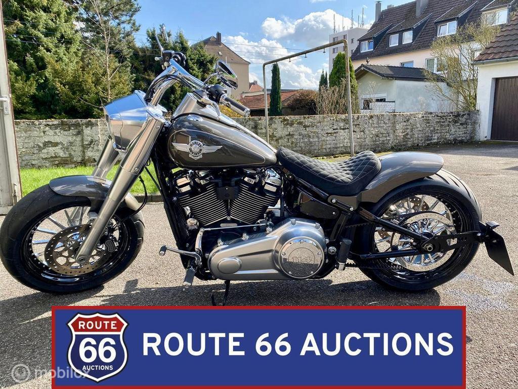 Harley-Davidson Fat Boy 114 | 2018 | Route 66 Auctions, Auto's, Overige Auto's, Gebruikt, Zwart, Bedrijf, Handgeschakeld