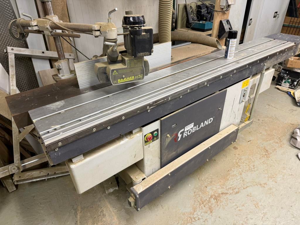 Robland paneelzaag/topie combinatie, Bricolage & Construction, Enlèvement, Utilisé, Autres types