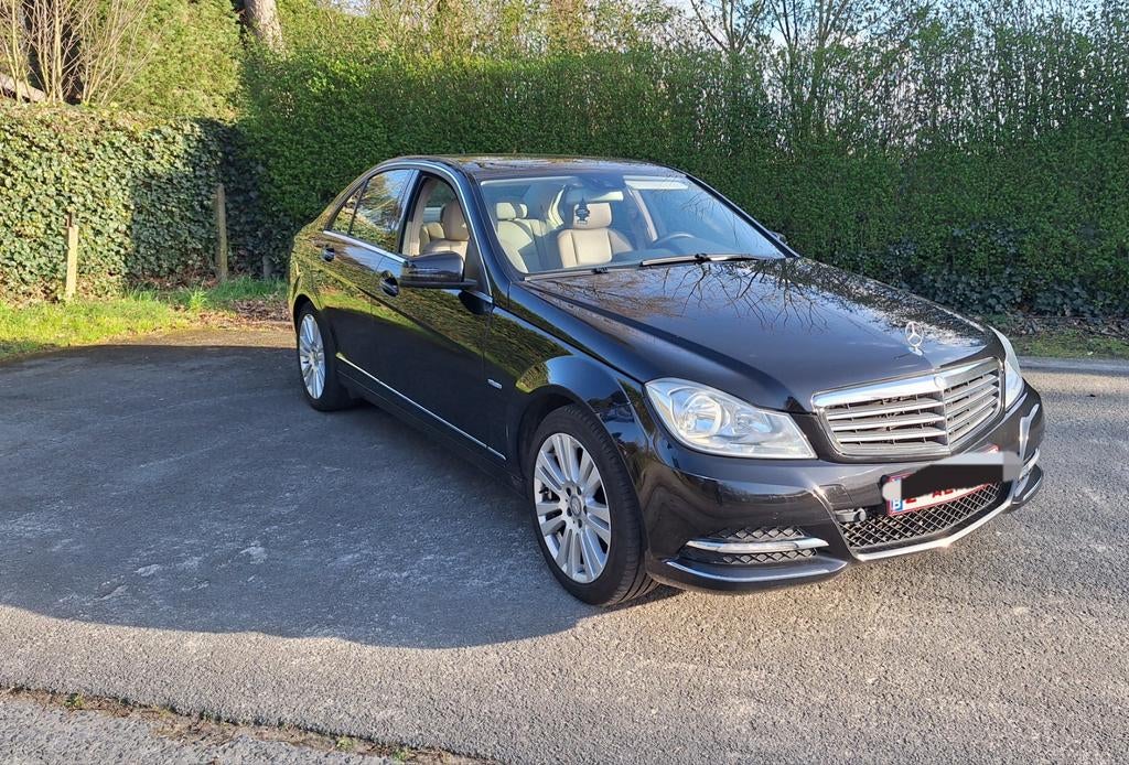 Mercedes-Benz C180 CGI (2012), Autos, Cuir, Euro 5, Achat, Beige
