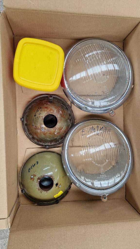 Paire de Phares Avant Inclinés – VW Coccinelle (avant 1967), Enlèvement, Utilisé, Volkswagen