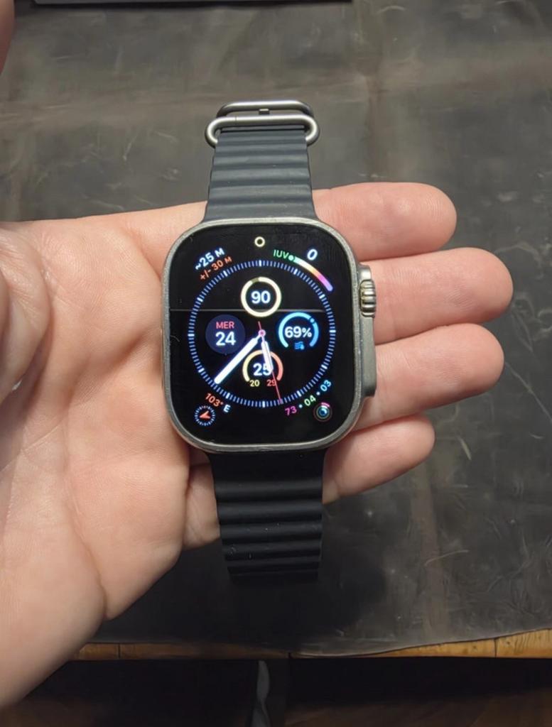 Montre Apple Ultra, Étanche, Enlèvement ou Envoi, IOS, Comme neuf