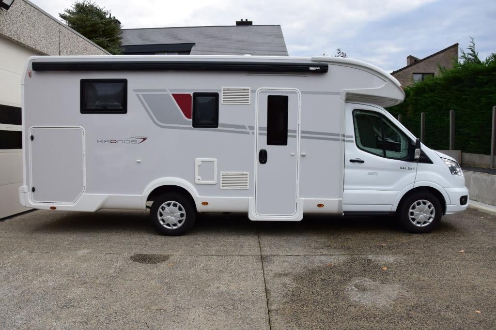 Roller-Team KRONOS 265TL-2024-AUTOMAAT-170PK+Opties+Garantie, Caravans en Kamperen, Ford, Douche, Bedrijf, Diesel