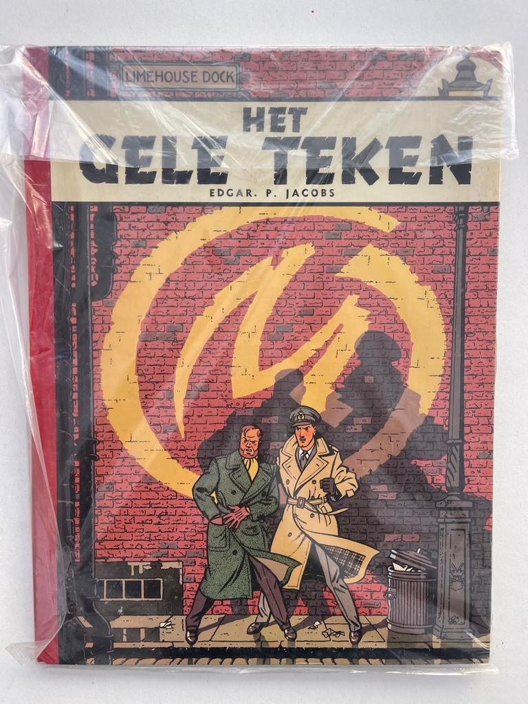 BLAKE EN MORTIMER - HET GELE TEKEN - GROOTFORMAAT EXEMPLAAR, Boeken, Eén stripboek, Ophalen of Verzenden, Zo goed als nieuw
