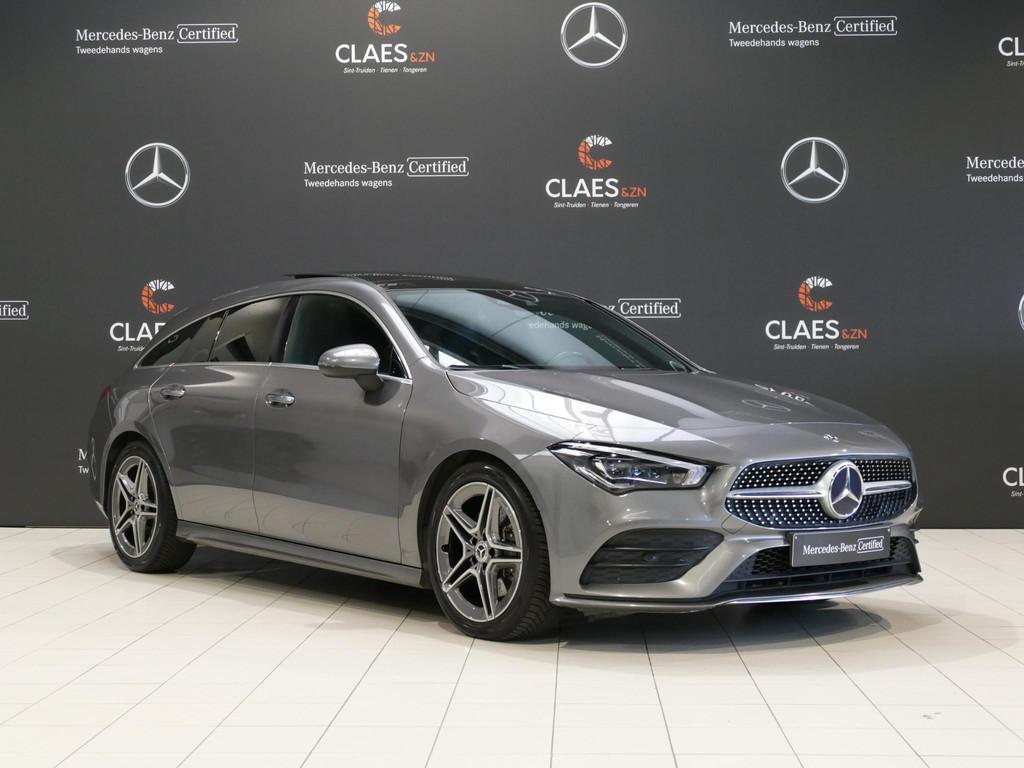 Mercedes-Benz CLA-klasse 220d Shooting Brake AMG Line DOS 81, Auto's, Mercedes-Benz, CLA, Stof, Gebruikt, Zwart