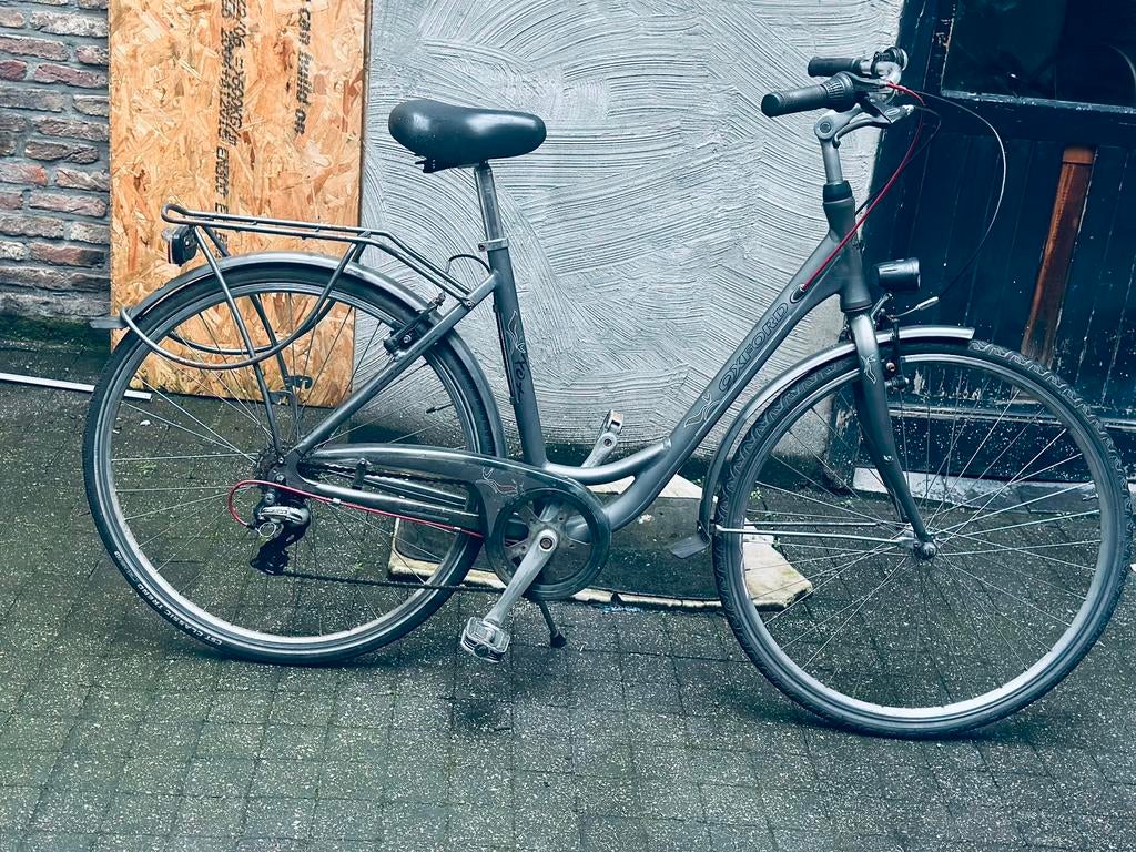 Damesfiets oxford met 7 versnelling, Fietsen en Brommers, Ophalen, Zo goed als nieuw