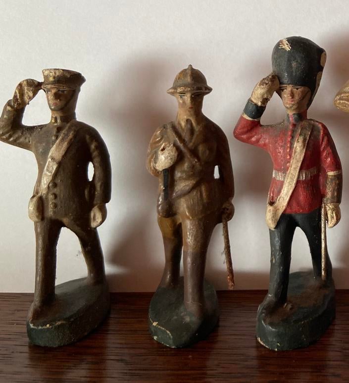 Nazaire Beeusaert - lot van 3 verschillende soldaatjes, Verzamelen, Ophalen of Verzenden, Gebruikt