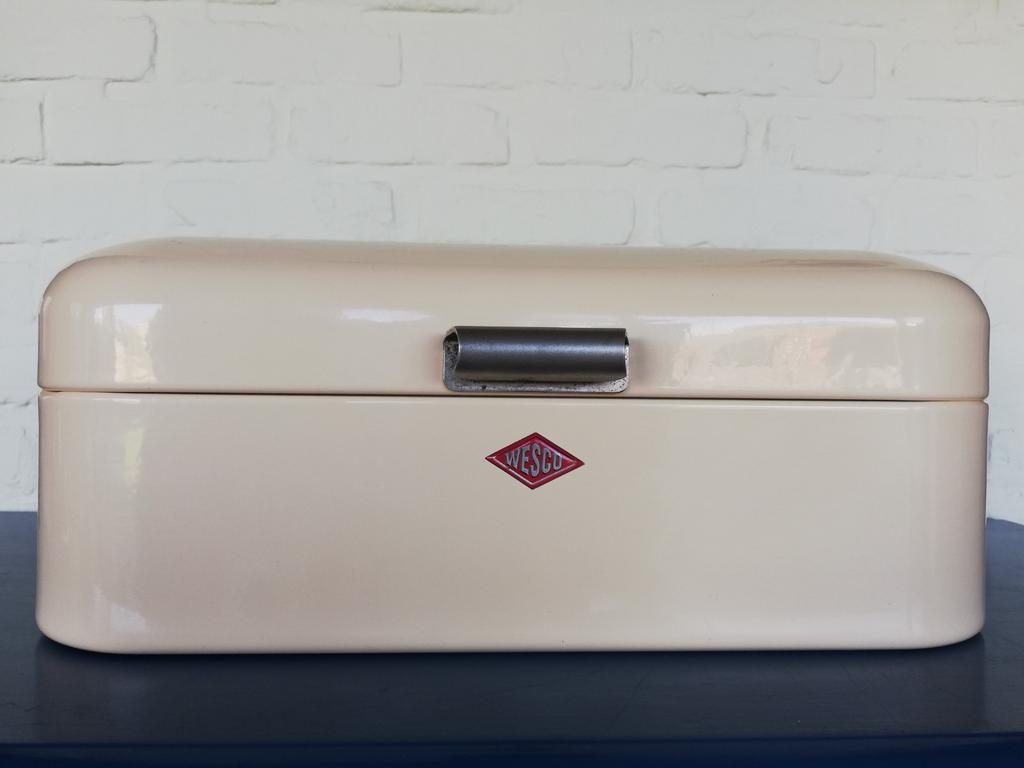 Wesco Grandy Broodtrommel - Amandel, Broodtrommel, Ophalen of Verzenden, Zo goed als nieuw, Metaal