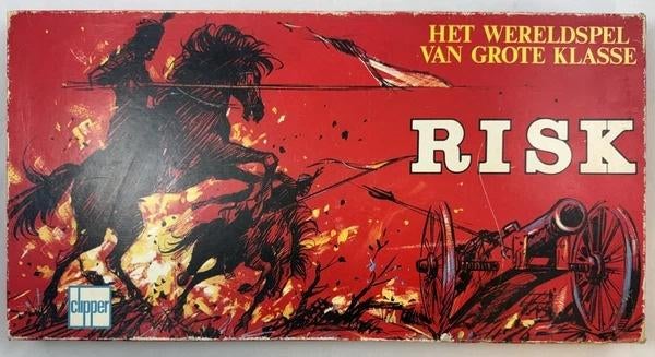 Risk Clipper Nederlands Bordspel Vintage Jaren 70 Spel, Hobby en Vrije tijd, Gezelschapsspellen | Bordspellen, Een of twee spelers