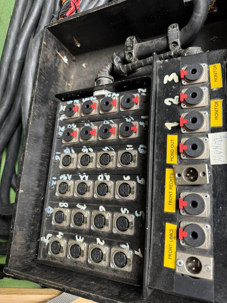 20 meter multikabel, Ophalen, Gebruikt, Microfoon