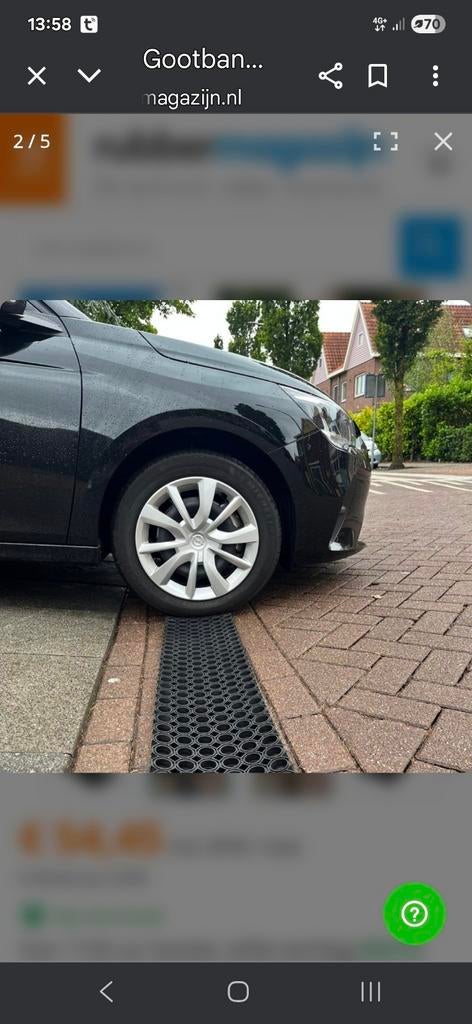 Gootband drempelhulp, Ophalen, Nieuw