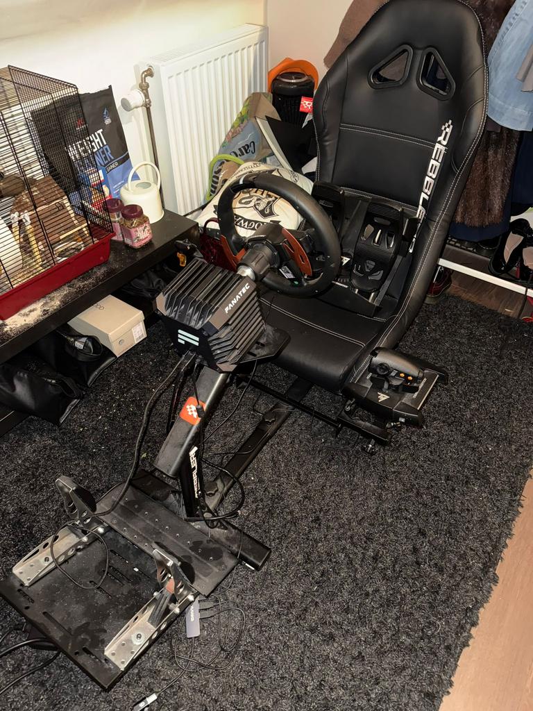 Complete Fanatec Sim Racing & Flight Sim Setup – CSL DD 8Nm, Ophalen, Zo goed als nieuw